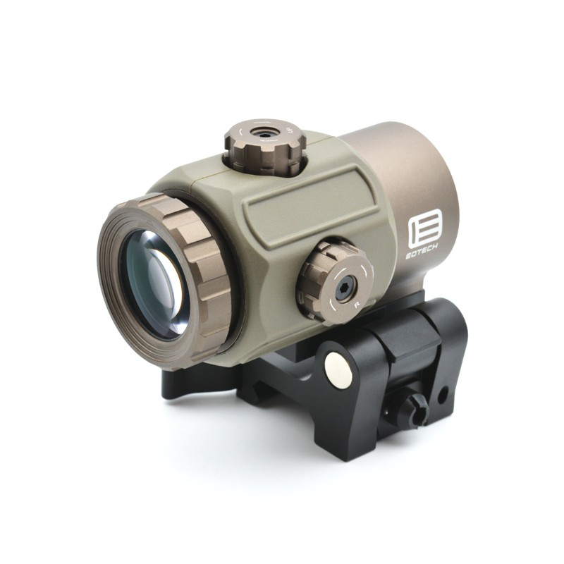 G43 3X Sight Magnifier Clone With Switch to Side Quick Detachable QD Mount 558 
